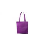 Purple Tote Bag no gusset
