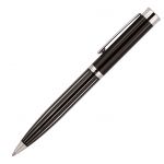 Derofe Stripe Black Ballpoint Pen
