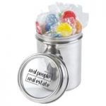 Lollipops in 12cm Stainless Steel Canisters