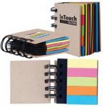 Spiral Notebook with Noteflags