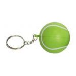 anti stress tennis ball keyringl
