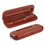 Brown Wood Pen Case