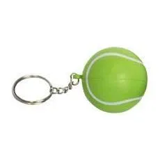 anti stress tennis ball keyringl